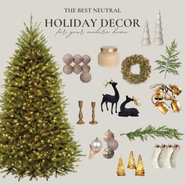 The Best Neutral Holiday Decor