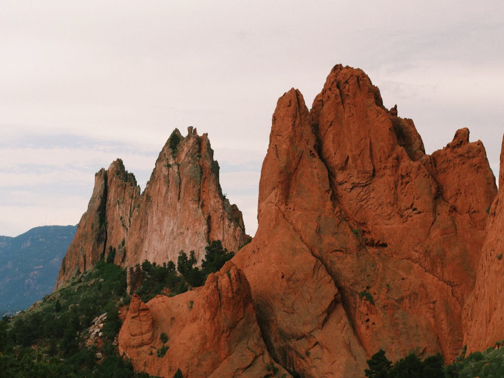 The Garden of the Gods in Colorado Springs