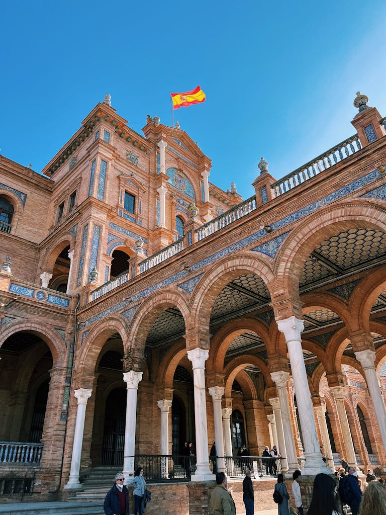 Photo of the Plaza de España, Seville, Spain